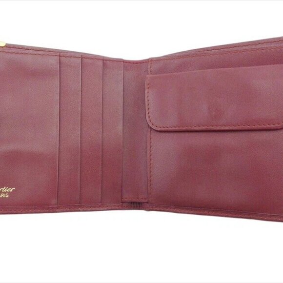 Cartier Bi -fold wallet USED - Picture 5 of 10